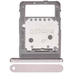 Micro SD Sim Card Tray Compatible For Samsung Galaxy Tab S8 (X700 / X706 / 2022) / Tab S8 Plus 5G (X800 / X806 / 2022) / Tab S8 Ultra (X900 / X906 ) (2022) (Pink Gold)
