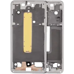 Mid-Frame Housing Compatible For Compatible For Samsung Galaxy S21 FE 5G  (US & International Version) (White)