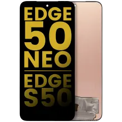 OLED Assembly Without Frame Compatible For Motorola Moto Edge 50 Neo (XT2409-3 / 2024) / Edge S50 (XT2409-5 / 2024)  (Refurbished) (All Colors)