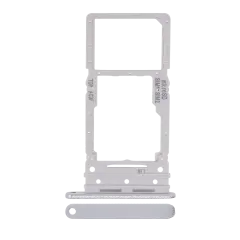 Dual Sim Card Tray Compatible For Samsung Galaxy A34 (A346 / 2023) (Silver)