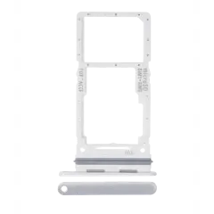 Dual Sim Card Tray Compatible For Samsung Galaxy A33 5G (A336 / 2022) (White)