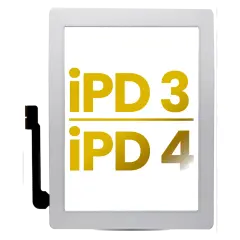 Digitizer Compatible For iPad 3 / 4 (White)