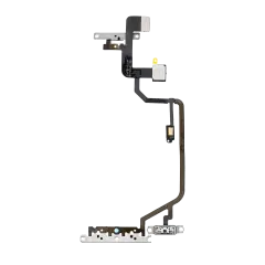 Power / Volume Flex Cable With Microphone Compatible For iPhone XR