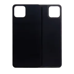 Back cover Glass Compatible For Google Pixel 4 (Just Black)