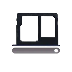 Sim Card Tray Compatible For Motorola Moto G5S Plus (XT1806 / 2017) (Gray) (Dual Card Version)