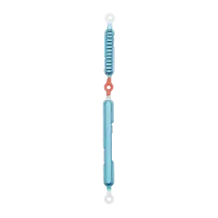Hard Buttons (Power / Volume) Compatible For Motorola Moto G8 Power Lite (XT2055 / 2020) (Arctic Blue)