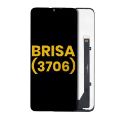 LCD Assembly Without Frame Compatible For Coolpad Legacy Brisa 2020 (3706) (Refurbished) (Black)