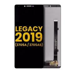 LCD Assembly Without Frame Compatible For Coolpad Legacy 2019 (3705A / 3705AS) (T-Mobile & Boost Mobile Version) (Refurbished) (Black)