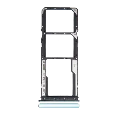 Dual Sim Card Tray Compatible For Xiaomi Redmi Note 10 / Note 10S (Lake Green)