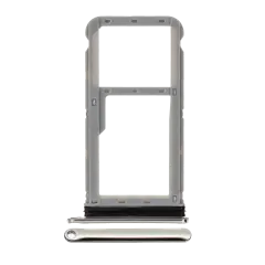 Single Sim Card Tray Compatible For Motorola Moto G Fast (XT2045-3 / 2020) (Pearl White)