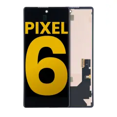 OLED Assembly With Frame Compatible For Google Pixel 6 (Without Finger Print Sensor) (Refurbished) (All Colors)