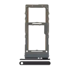 Single Sim Card Tray Compatible For Samsung Galaxy S20 / S20 Plus / S20 Ultra 5G (Cosmic Black)
