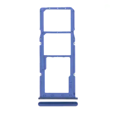 Dual Sim Card Tray Compatible For Samsung Galaxy A21S (A217 / 2020) (Blue)