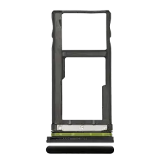 Single Sim Card Tray Compatible For Motorola One Vision (XT1970 / 2019) / P50 (XT1970 / 2019) (Blue)