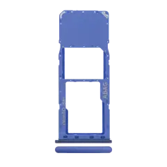 Single Sim Card Tray Compatible For Samsung Galaxy A21S (A217 / 2020) (Blue)