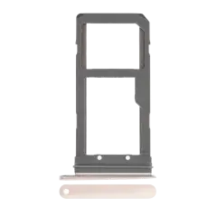 Sim Card Tray  Compatible For Samsung Galaxy S7 Edge (Rose Pink)