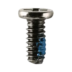 Machine tapping screw 1.4 x 4.5 CM black nikel locking (head diameter head thickness 0.4 to 2.5) (Genuine OEM)