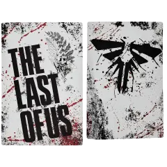 Faceplate Cover (Top & Bottom) Compatible For PlayStation 5 (1000 / 1100 / 1200) (The Last of US)