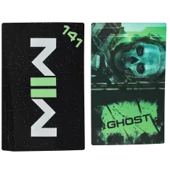 Faceplate Cover (Top & Bottom) Compatible For PlayStation 5 (1000 / 1100 / 1200)(Call of Duty / Ghost)