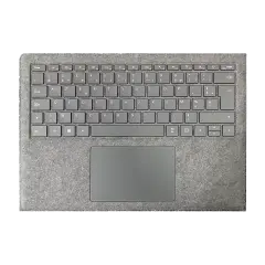 Top Case With Keyboard Compatible For Microsoft Surface Laptop 3 13.5" (1867 / 1868) (French Version) (Gray)