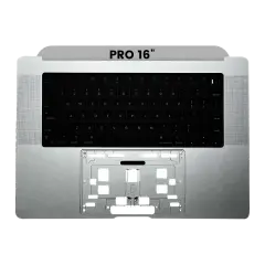 Top Case With Keyboard Compatible For MacBook Pro 16" (A2991 / Late 2023) (US Keyboard) (Silver)