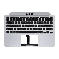 Top Case + Keyboard Compatible For MacBook Air 11" (A1370 / Mid 2011) (US English) (Used OEM Pull: Grade A)