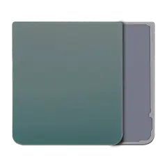 Bottom Back Cover Compatible For Samsung Galaxy Z Flip 4 5G (Service Pack) (Green)