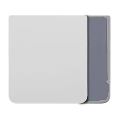 Bottom Back Cover Compatible For Samsung Galaxy Z Flip 4 5G (Service Pack) (White)