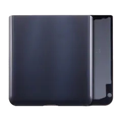Bottom Back Cover Compatible For Samsung Galaxy Z Flip 5G (F707) (Service Pack) (Mystic Black)