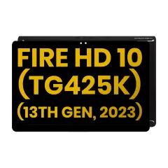 LCD Assembly Without Frame Compatible For Amazon Fire HD 10 (TG425K) (13th Gen, 2023) (Refurbished) (All Colors)