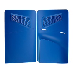 Console Shell Compatible For PlayStation 5 Slim (Blue) (2 Piece Set)