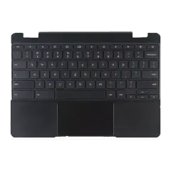 Palmrest with Keyboard Compatible For Lenovo Chromebook 11 100e (2nd Gen) AST (OEM Pull)