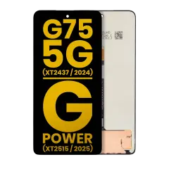 LCD Assembly Without Frame Compatible For Motorola Moto G75 5G (XT2437 / 2024) /  G power (XT2515 / 2025) (Refurbished) (All Colors)