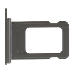 Single SIM Card Tray Compatible For iPhone 12 (Genuine OEM) (Black)