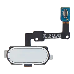 Home Button Flex Cable Compatible For Samsung Galaxy J7 Prime (G610 / 2016) (White)