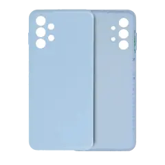 Back Cover Glass  Compatible For Samsung Galaxy A13 4G (A135 / 2022) (Service Pack) (Blue)