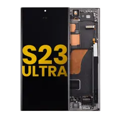 OLED Assembly With Frame For Samsung Galaxy S23 Ultra 5G (US & International) (Assembled) (Graphite)