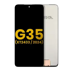 LCD Assembly Without Frame Compatible For Motorola Moto G35 5G (XT2433 / 2024) (Refurbished) (All Colors)
