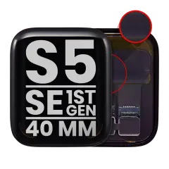 OLED Assembly Compatible For Watch Series 5 / SE (1st Gen) (40MM) (Used OEM Pull: Grade A)