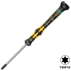 Kraftform Micro ESD Torx screwdriver With Screw Hold Function 10 X 60 MM (1567) (Wera)
