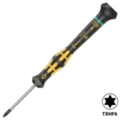 Kraftform Micro ESD Torx screwdriver With Screw Hold Function 6 X 40 MM (1567) (Wera)