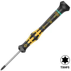 Kraftform Micro ESD Torx screwdriver With Screw Hold Function 5 X 40 MM (1567) (Wera)