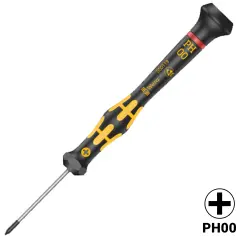 Kraftform Micro ESD Phillips screwdriver PH 00 X 40 MM (1550) (Wera)