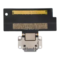 Charging Port Flex Cable Compatible For iPad Pro 10.5" (Soldering Required) (Black)