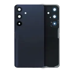 Back Cover Glass With Camera Lens Compatible For Samsung Galaxy S25 Plus 5G (Service Pack) (Navy)