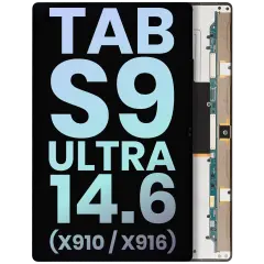 OLED Assembly Without Frame Compatible For Samsung Galaxy Tab S9 Ultra 14.6"  (X910 / X916) (2023) (Service Pack) (All Colors)