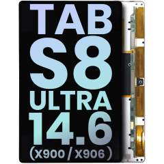 OLED Assembly Without Frame Compatible For Samsung Galaxy Tab S8 Ultra 14.6"  (X900 / X906 ) (2022) (WiFi / 5G) (Service Pack) (All Colors)