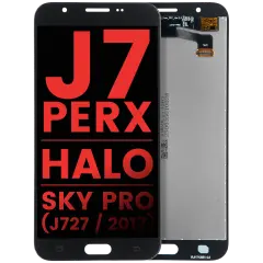 LCD Assembly Without Frame For Samsung Galaxy J7 Perx / Halo / Sky Pro (J727 / 2017) (Aftermarket Plus) (Black)