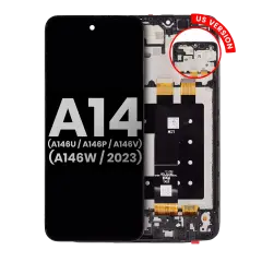 LCD Assembly With Frame Compatible For Samsung Galaxy A14 5G (A146U / A146P / A146V / A146W / 2023) (US Version) (OEM Pull Grade A) (All Colors)