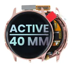 LCD Assembly For Samsung Galaxy Watch Active (40MM) (Service Pack) (Gold)